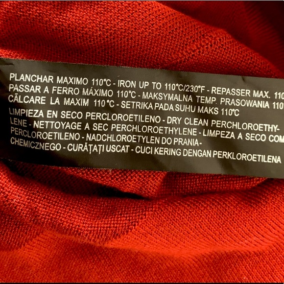 ZARA Seidel Jumper Red Turtleneck Sweater - Picture 15 of 15